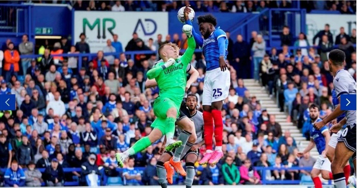Abu Kamara was pleased after Portsmouth's debut
