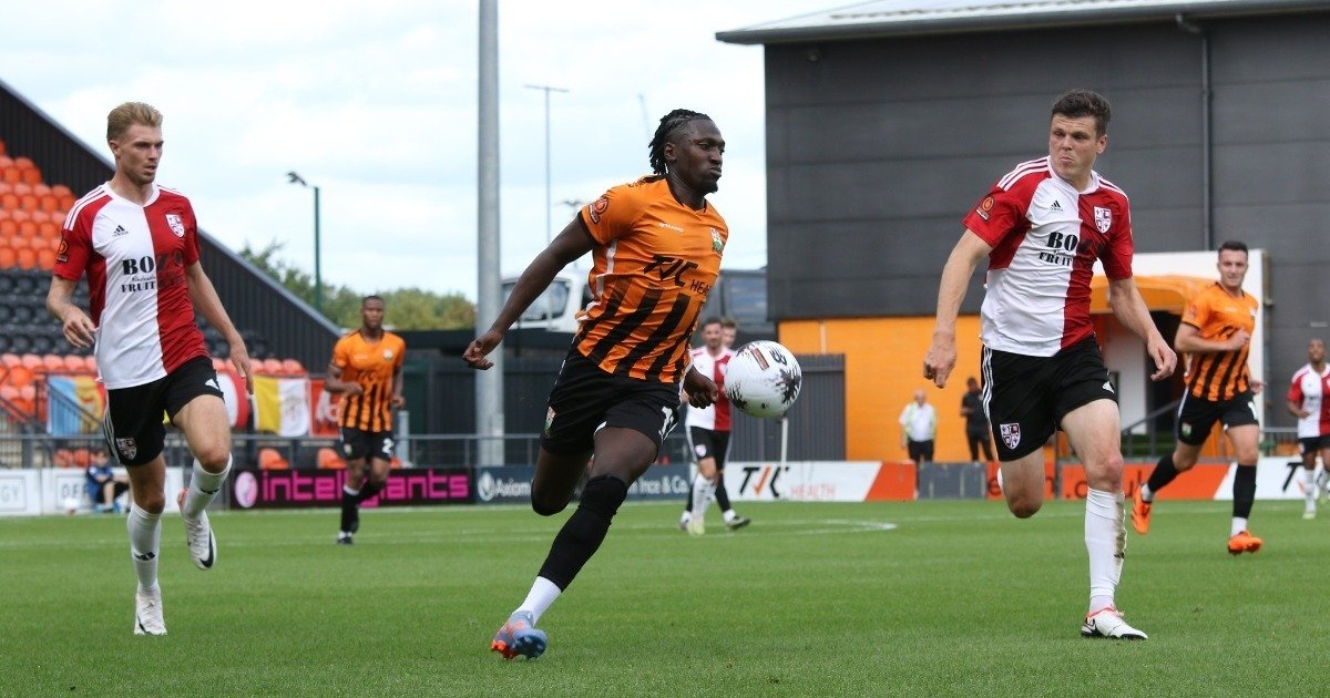 Attacker Idris Kanu is on target as Barnet thumps York City