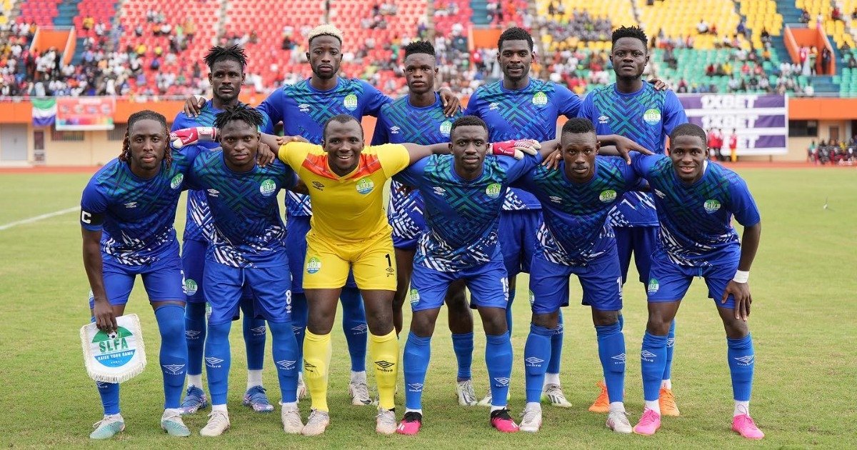 Sierra Leone hit new low in latest Fifa ranking