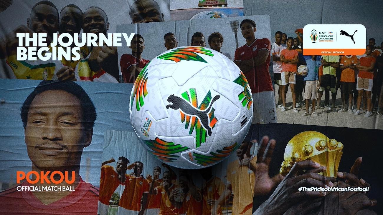 CAF & Puma unveil AFCON 2023 Match Ball 'Pokou'