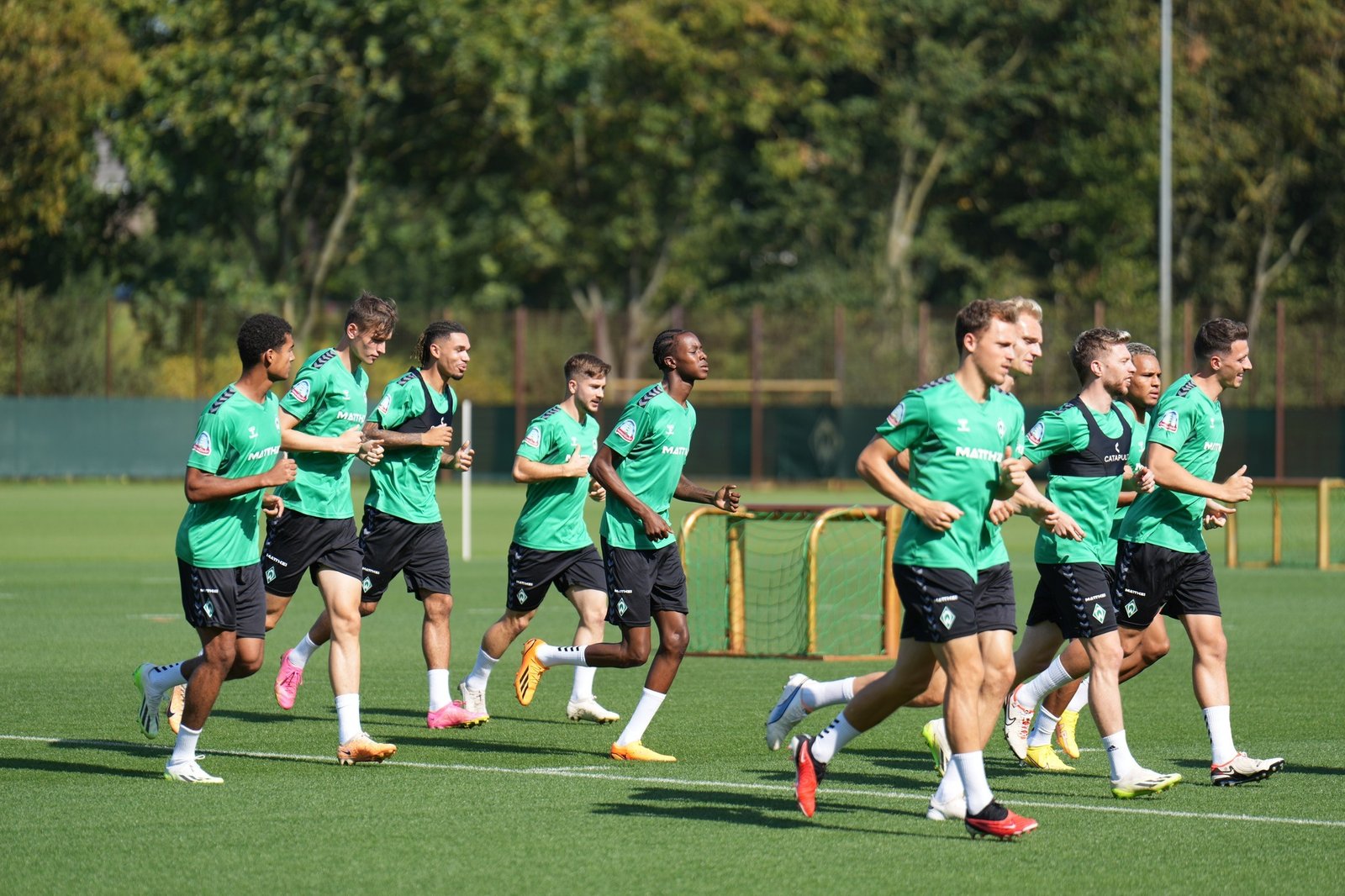 Cesay, a few weeks ago, tried with the SV Werder Bremen first team but was unsuccessful. 