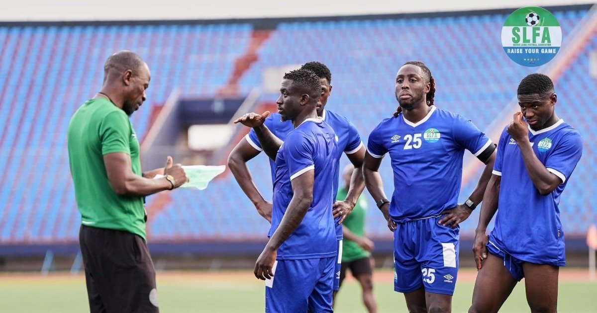 Buya replaces Alhaji as Sierra Leone make three changes.