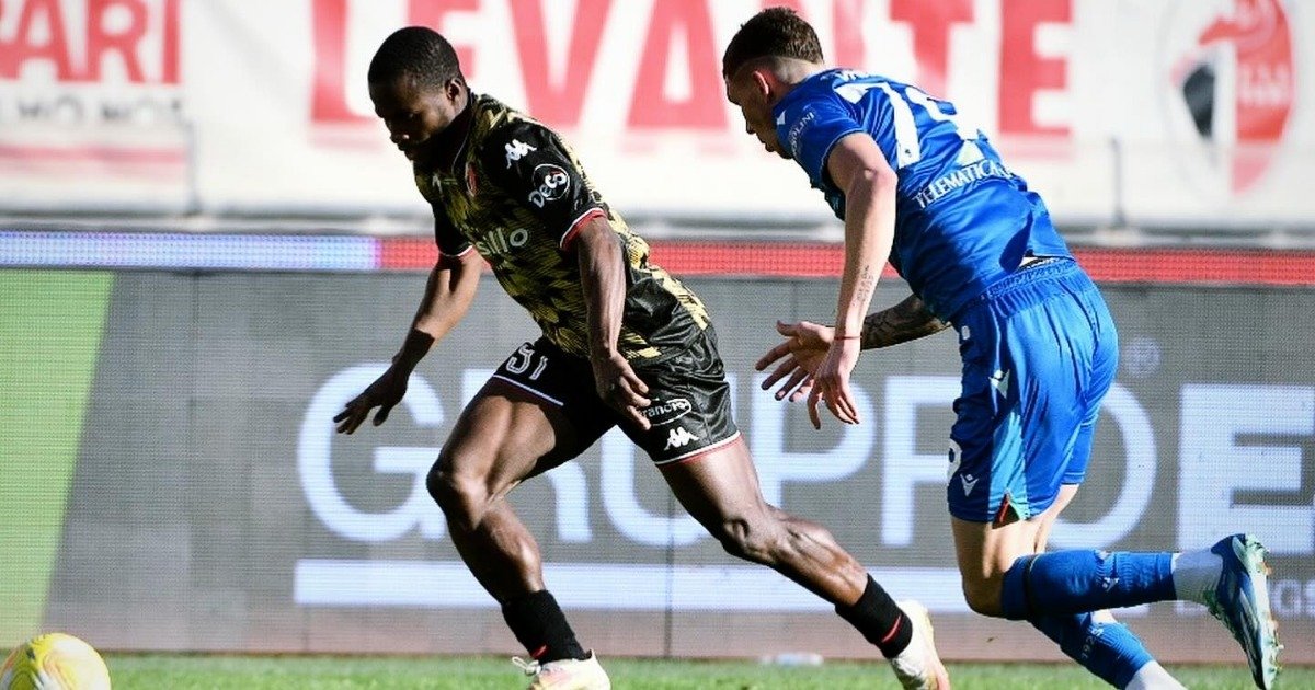 Brilliant SSC Bari's debut for attacker Yayah Kallon