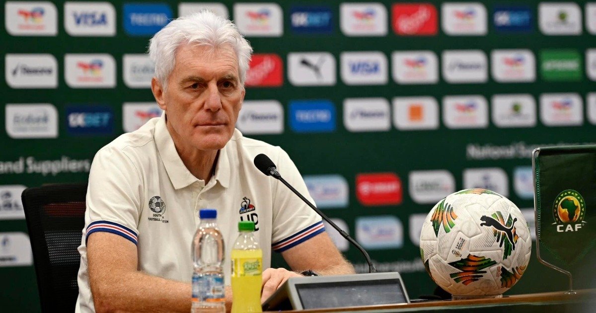 Bafana Bafana coach Hugo Broos eyes AFCON final