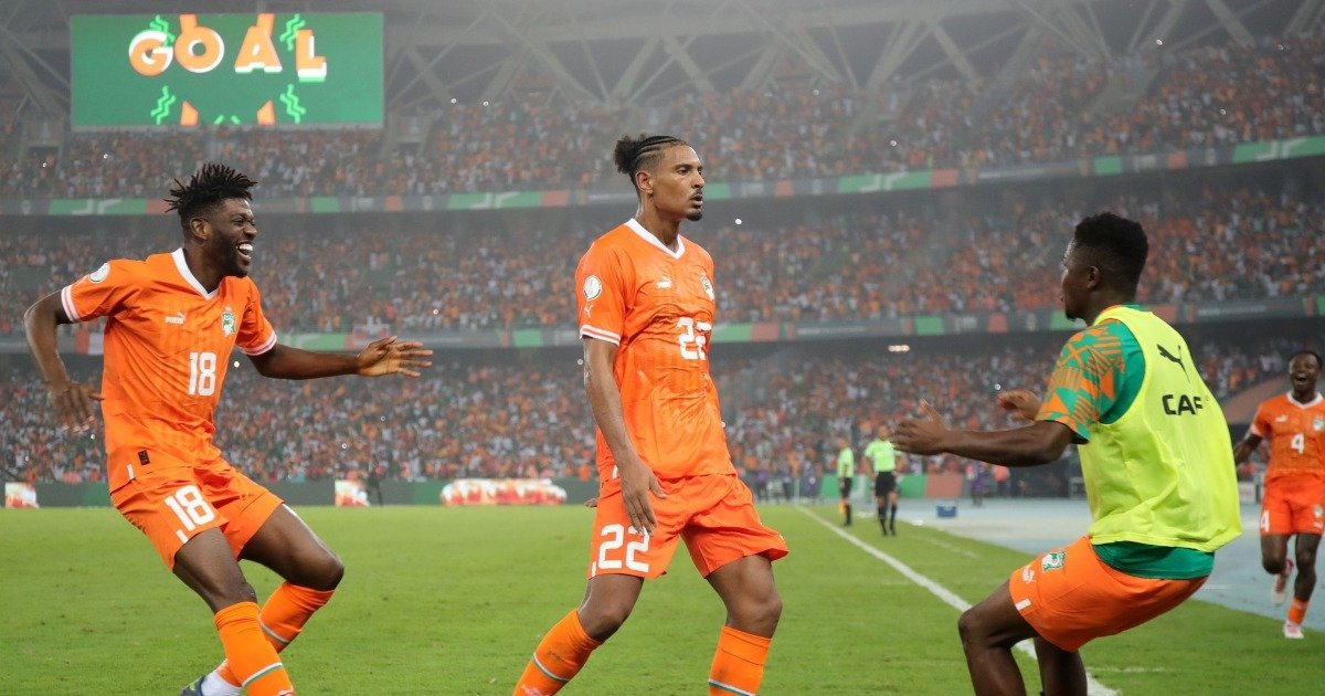 Sebastien Haller's goal set thrilling AFCON final date with Nigeria