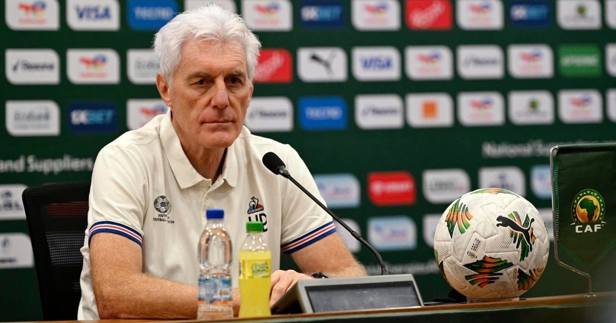 Bafana Bafana's Hugo Broos confident ahead of Nigeria tie