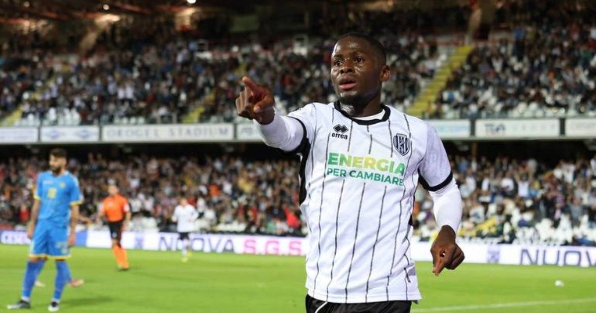 Augustus Kargbo takes Serie C tally to six with Cesena