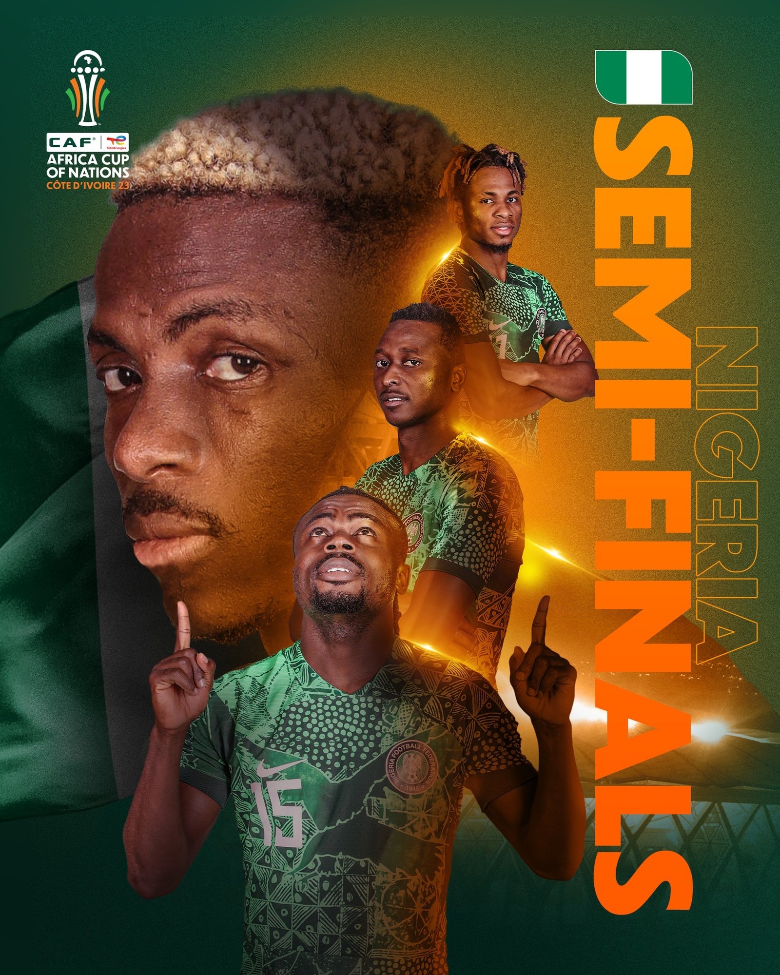 Nigeria are through to the AFCON 2023 Semi-finals