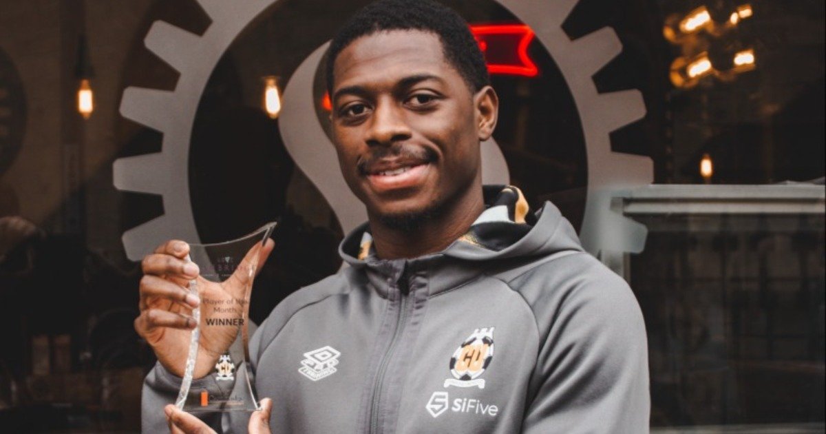 Sullay Kaikai Wins Cambridge's February Player Of The Month Award