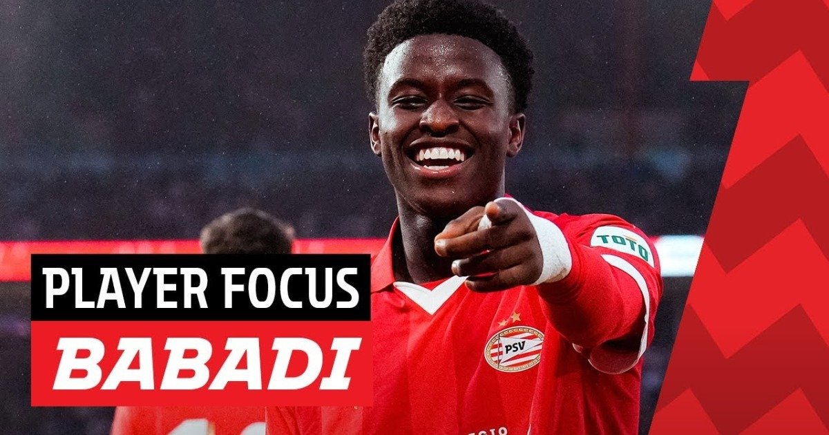 Attacker Isaac Babadi signs new PSV Eindhoven until 2028