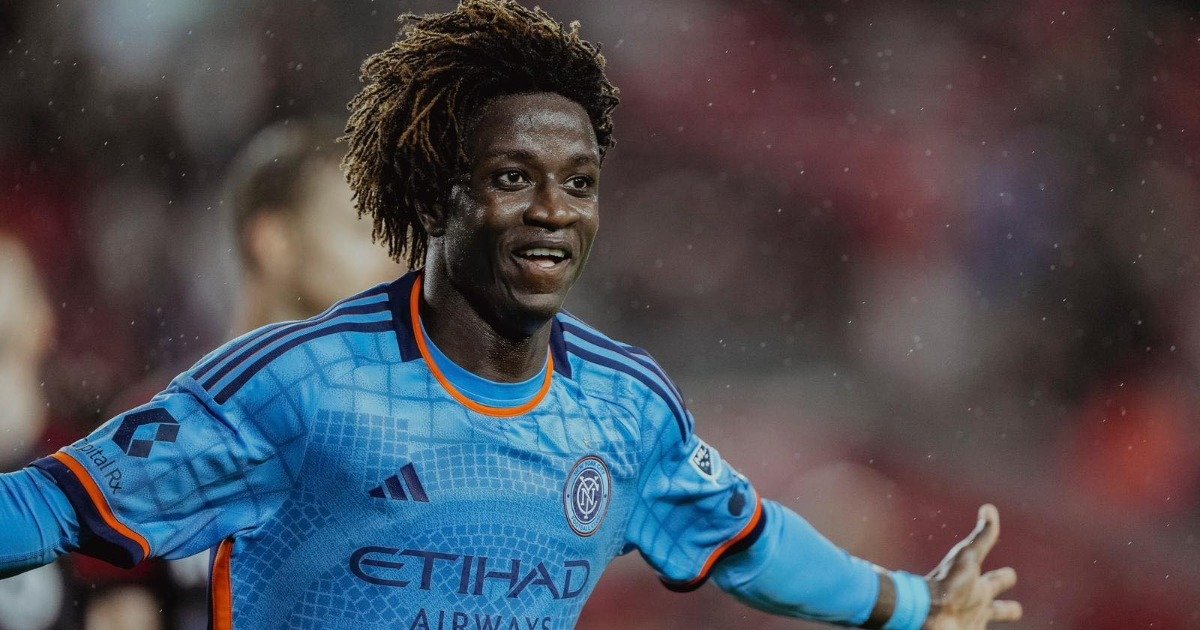 Sierra Leone's Malachi Jones opens his NYFC MLS account