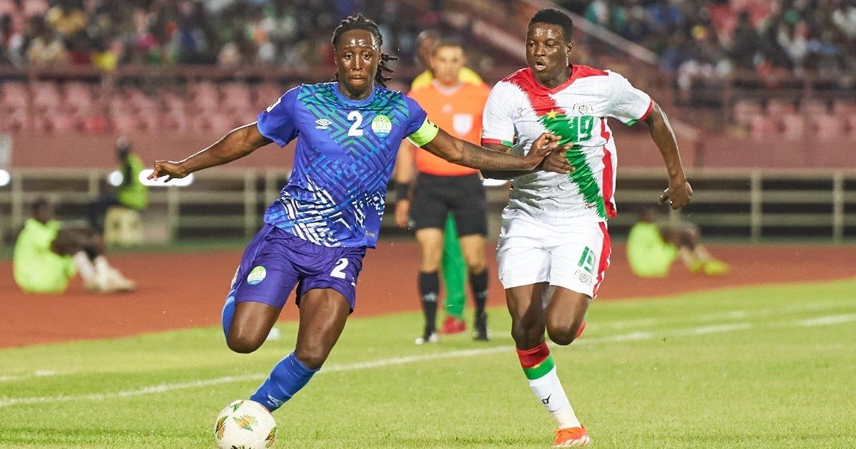 Sierra Leone up four places in latest FIFA World rankings