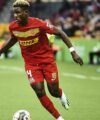 Brighton & Hove Albion have officially unveiled Ghana international Ibrahim Osman after he penned a five-year deal until summer 2019.
