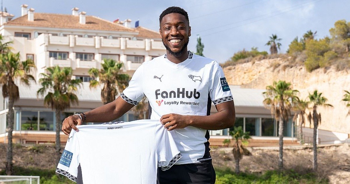 Gambia's Ebou Adams re-joins Derby from Cardiff City