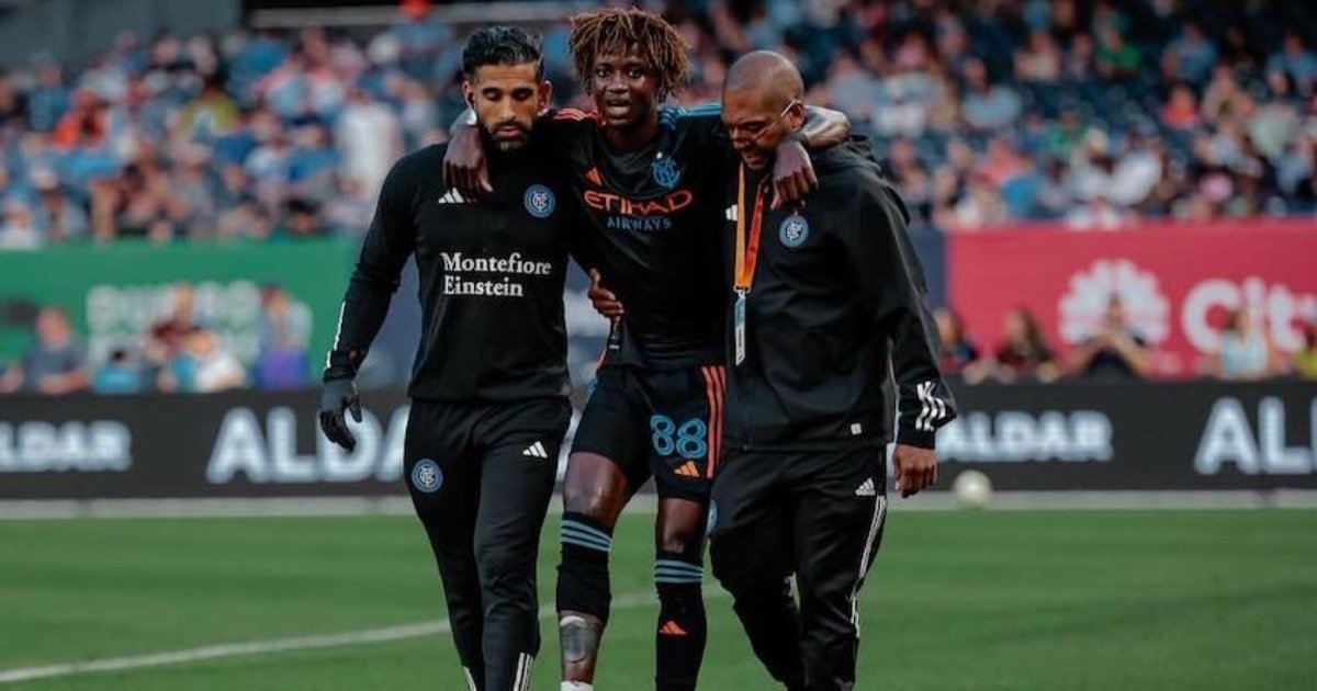 There is a chance that forward Malachi Jones could return to play for New York City FC this season after a scary leg injury.