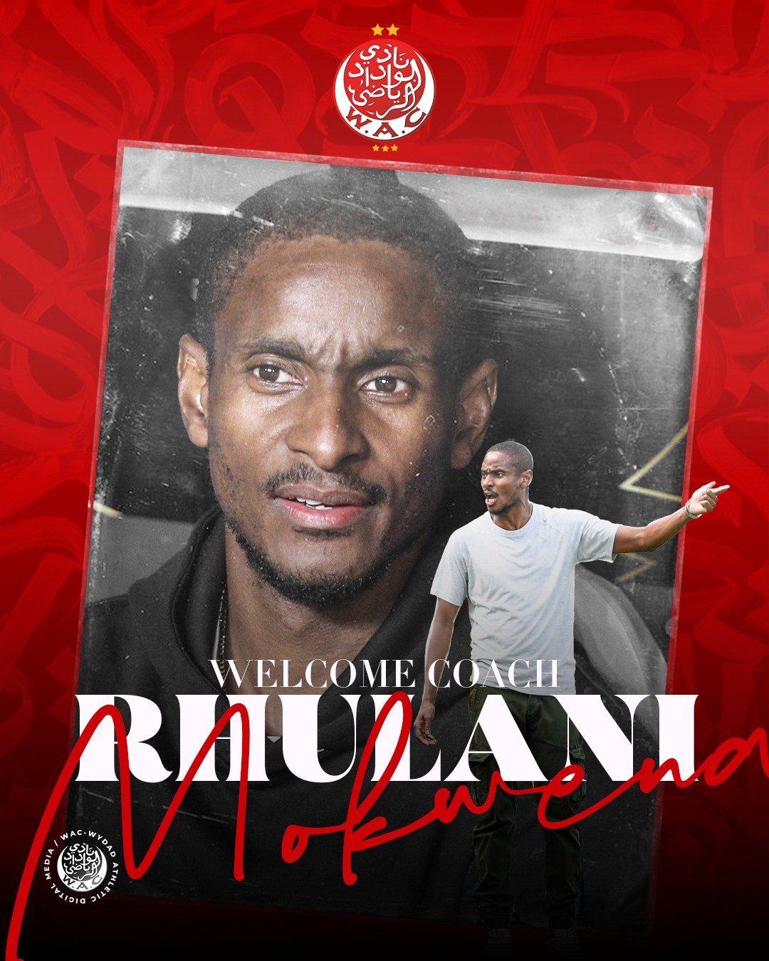 Having signed a three-year contract with Wydad Athletic Club, Mokwena is determined to implement an attractive brand of football while securing victories in as many matches as possible.