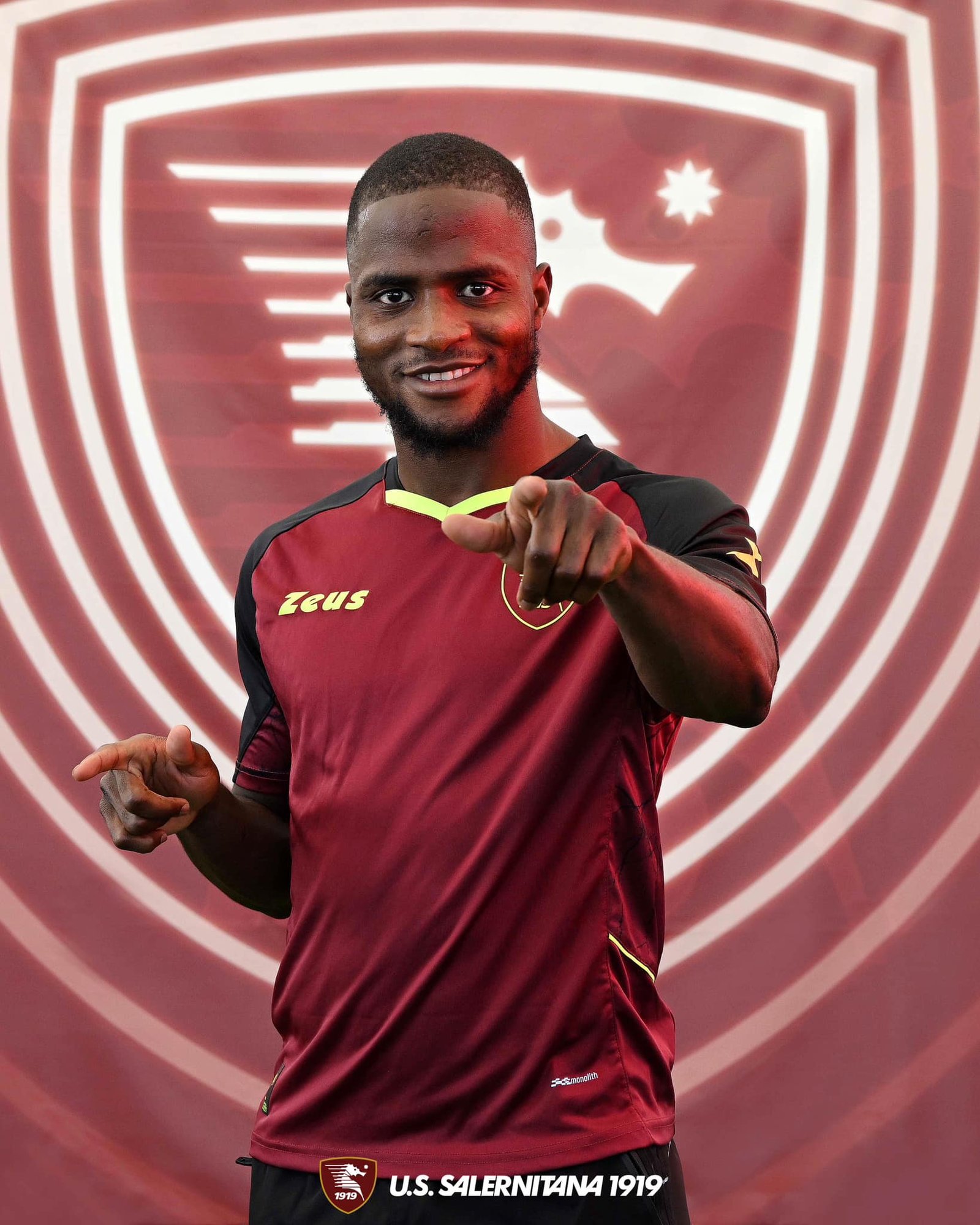 Yayah Kallon unveiled by new Italian side U.S. Salernitana 1919