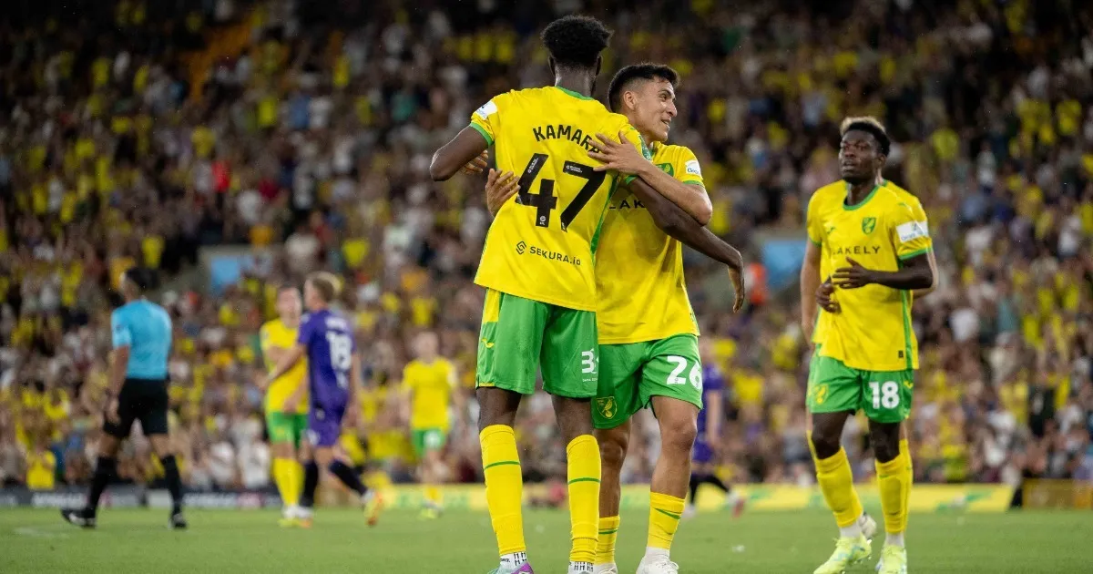 Abu Kamara scores first Norwich’s goal in win over Stevenage