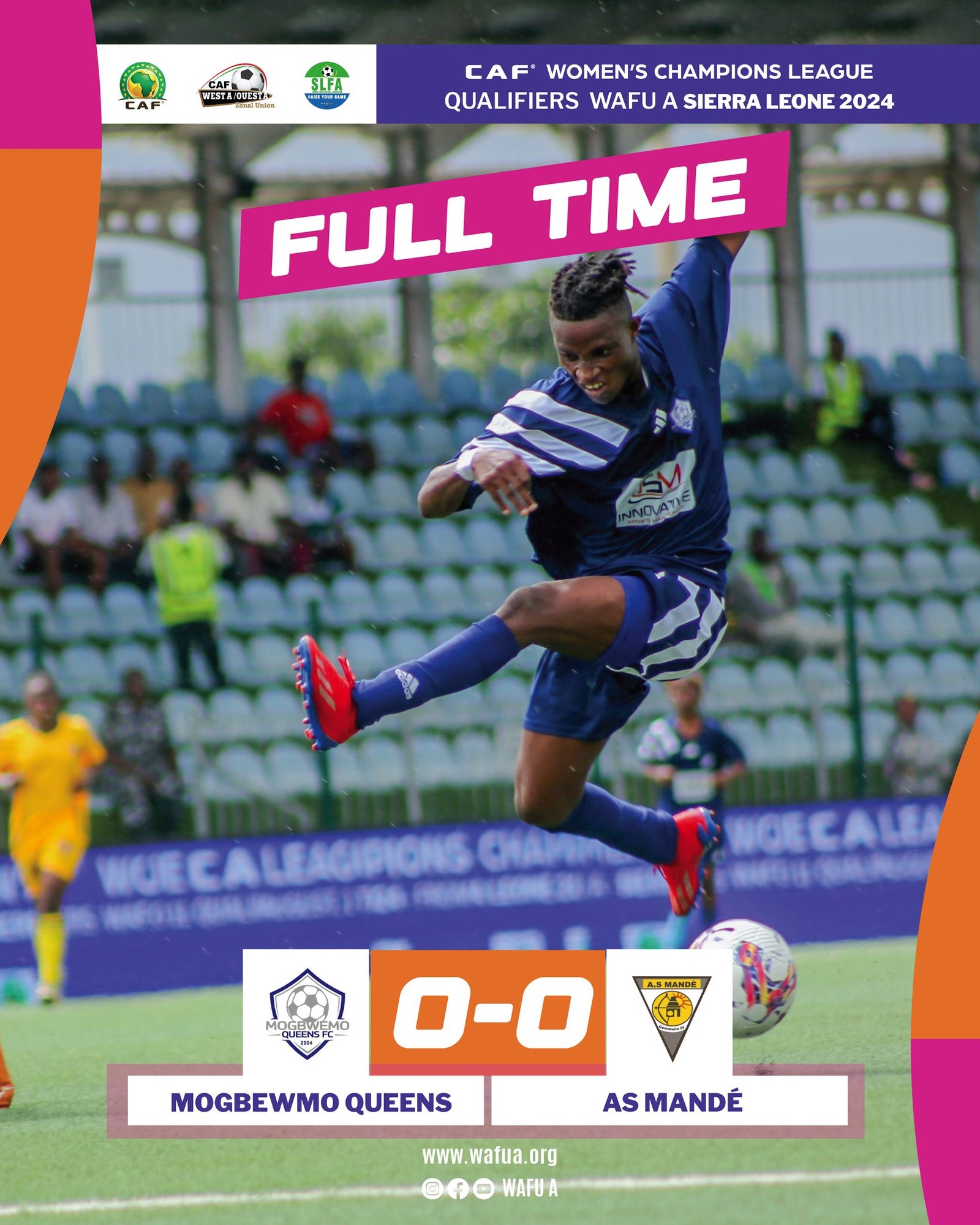 Mogbwemo Queens share CAF Champions League opening qualifier spoils with AS Mande