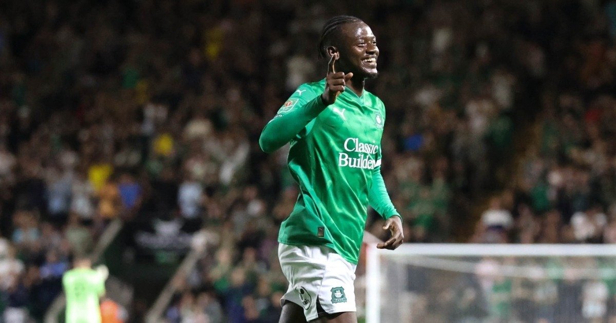 Attacker Mustapha Bundu on target in Plymouth Argyle's Cup win