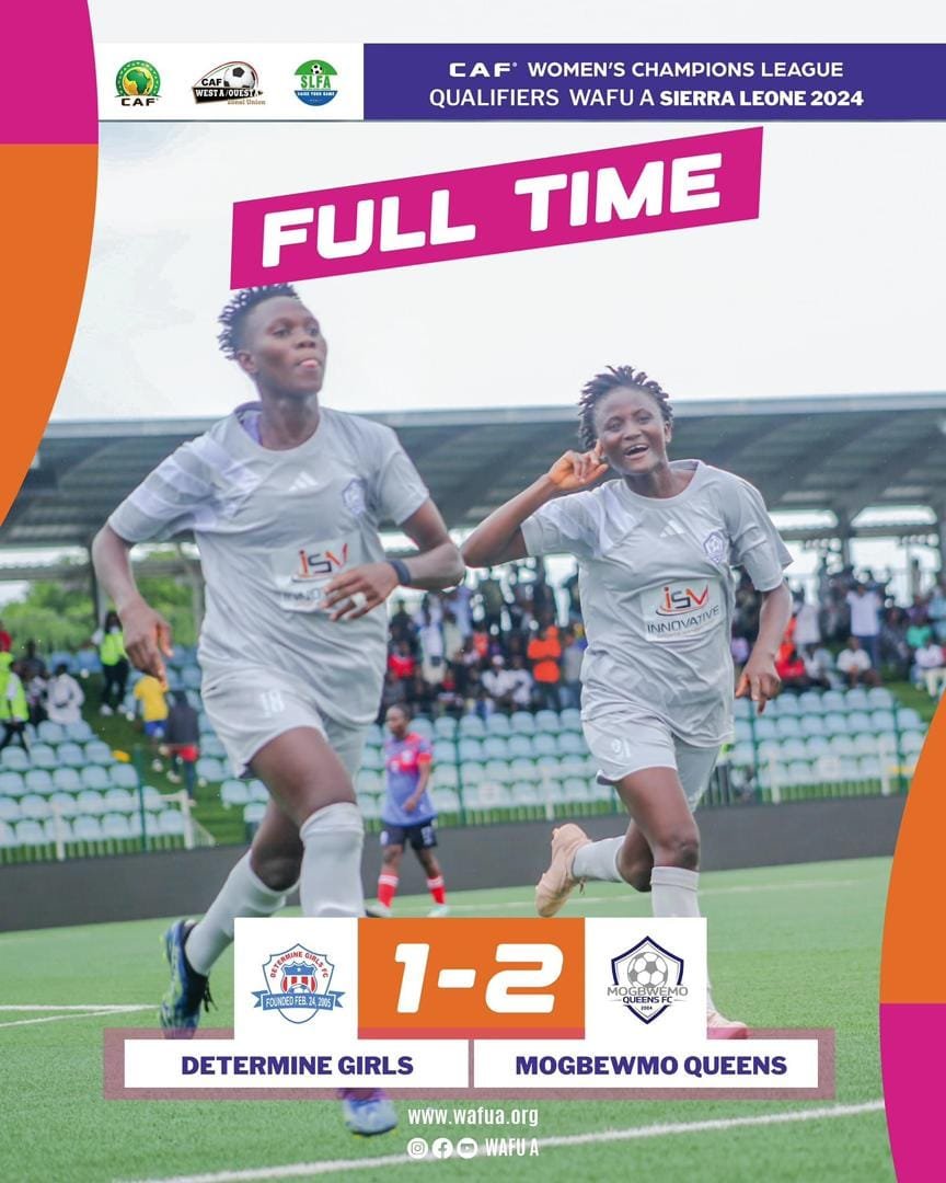 Mogbewmo Queens beat Determine Girls to keep qualifying hopes alive