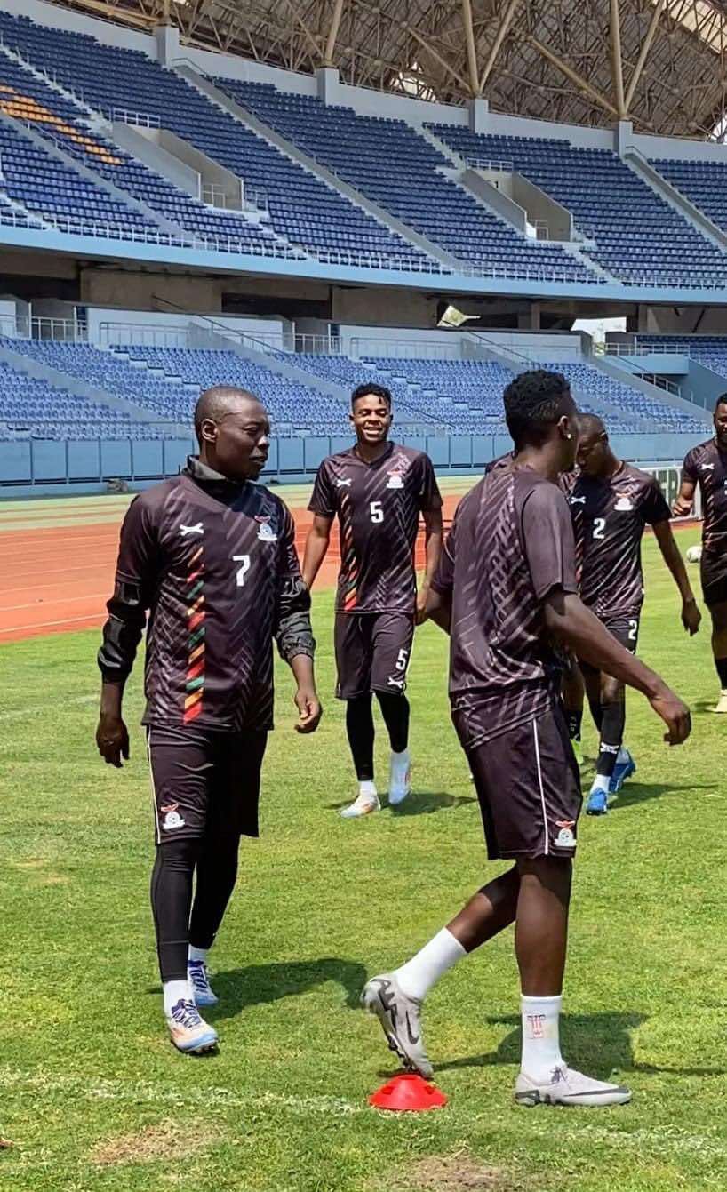 The Chipolopolo went straight to work at the Levy Mwanawasa Stadium this morning upon returning home from Bouake.