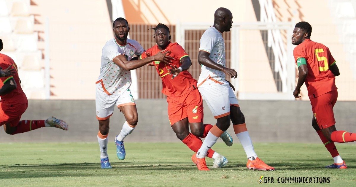 Oumar Sako's late goal denies Ghana Black Stars first win