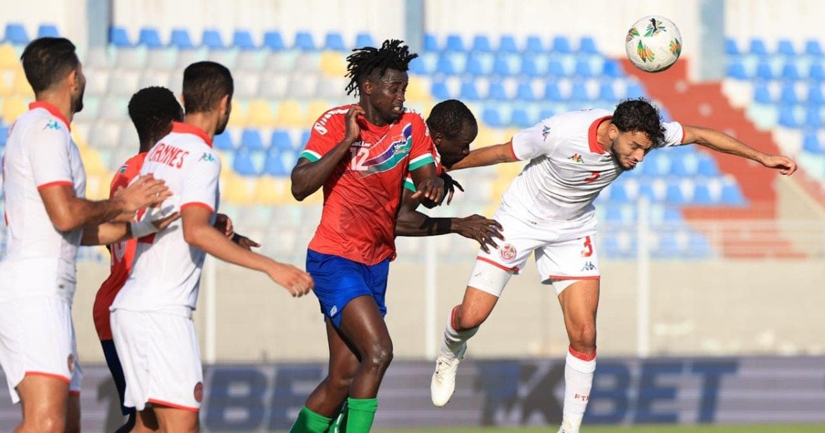 Tunisia beat Gambia to top Group A in the race to Morocco