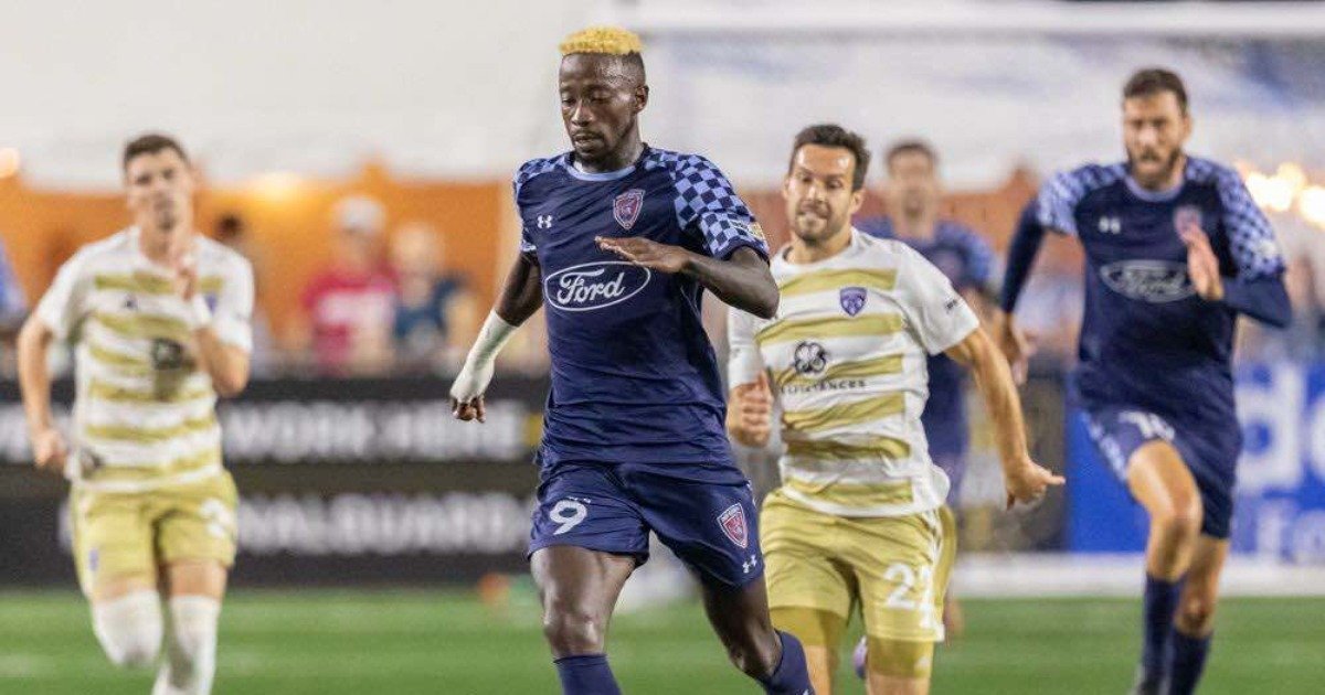 Striker Augustine Williams named in USL Team of the Week