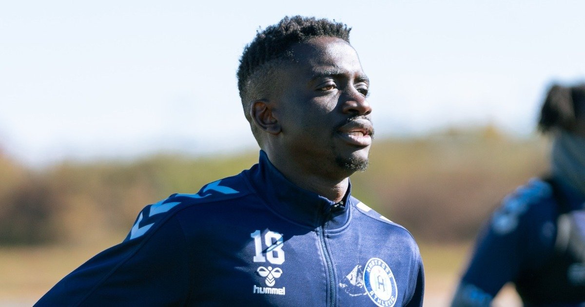 Sierra Leone's Emmanuel Samadia has named to the USL Week 33 Championship Team
