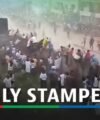 Deadly stampede in Guinea resulted in the deaths of at least 56 people