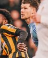 Abu Kamara's Hull City away to Burnley in the English Championship
