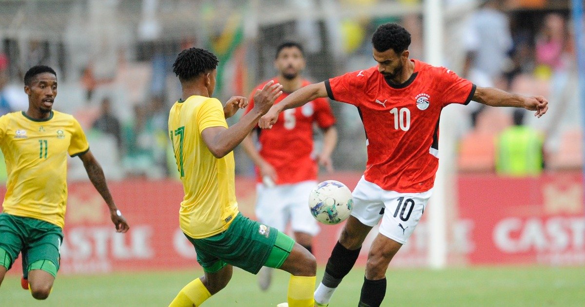 South Africa and Egypt share CHAN qualifier spoils at Free State Stadium