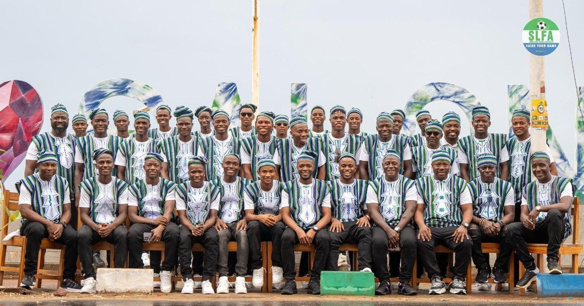 Sierra Leone U20 depart for debut Cup of Nations in Egypt