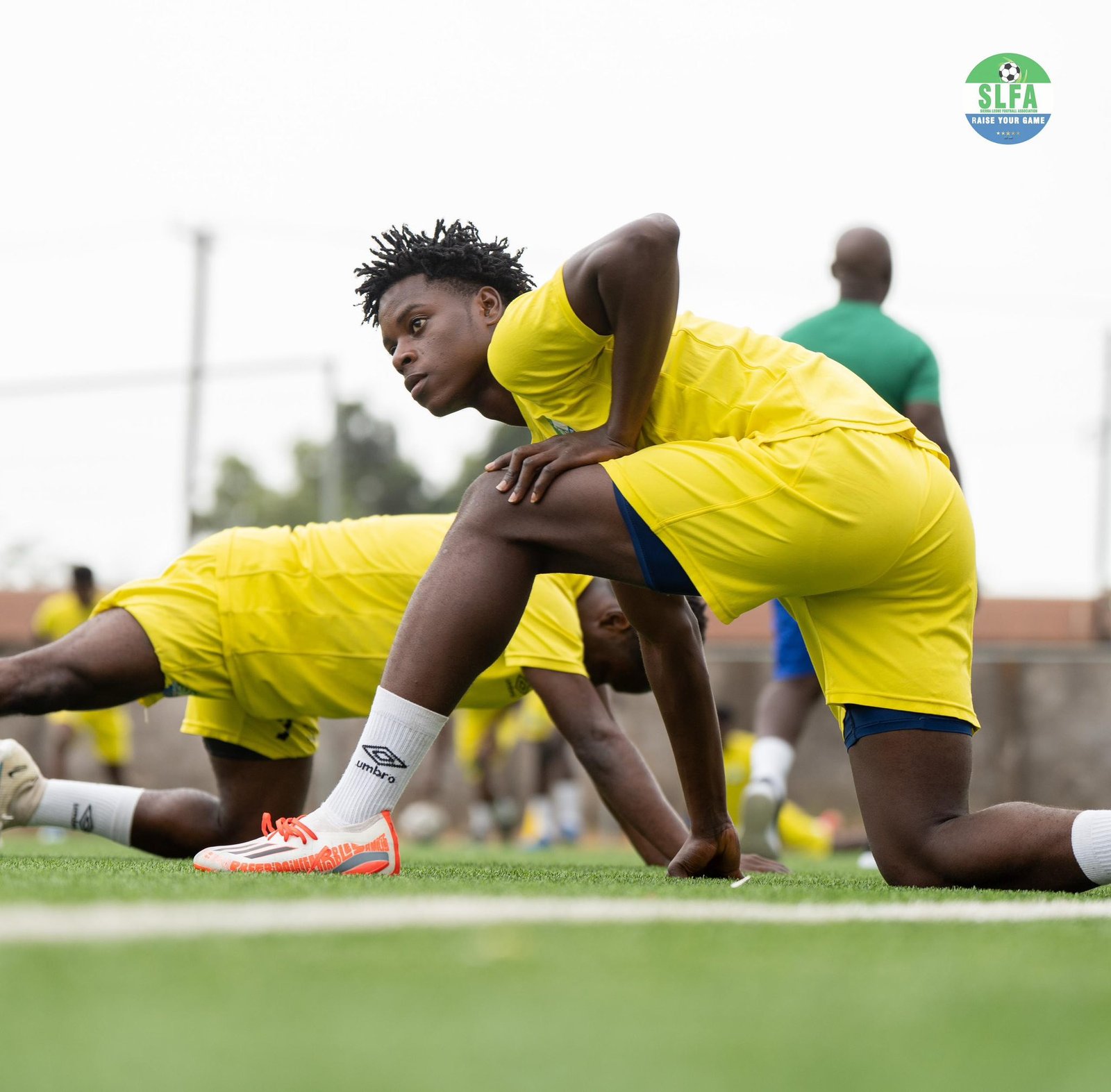 Sierra Leone players getting ready for battle against some top African sides in U20 AFCON