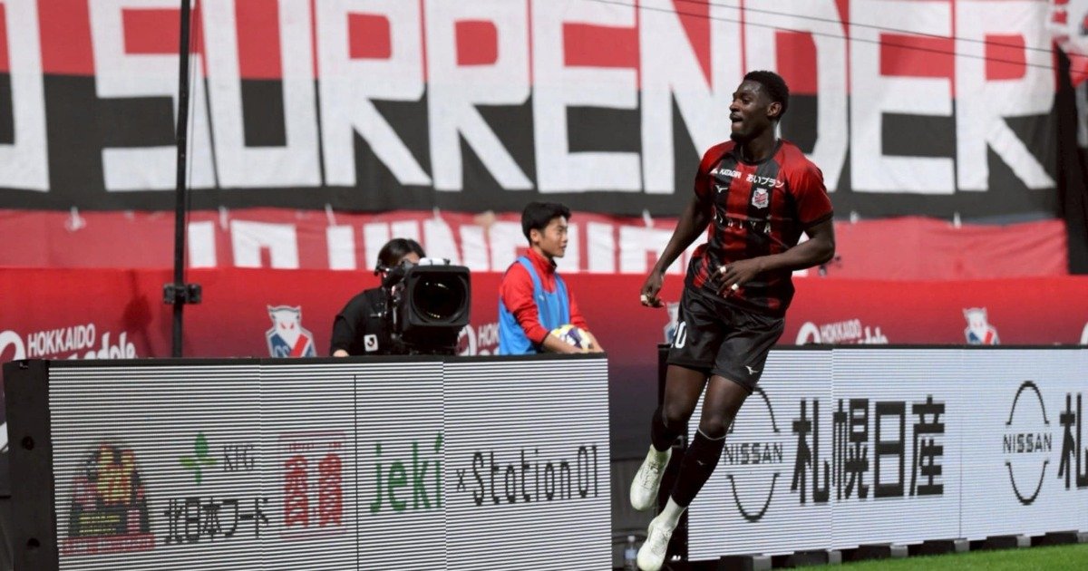 Striker Amadou Bakayoko nets to help Consadole Sapporo triumph