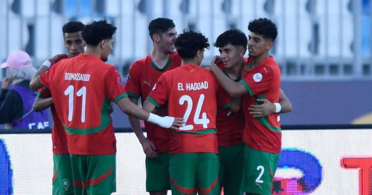 Morocco Under-20 finished their group stage with an unbeaten record, winning 3-1 against Tunisia at the Suez Canal Stadium. This victory secured the top spot in Group B of the TotalEnergies CAF U20 Africa Cup of Nations, Egypt 2025.