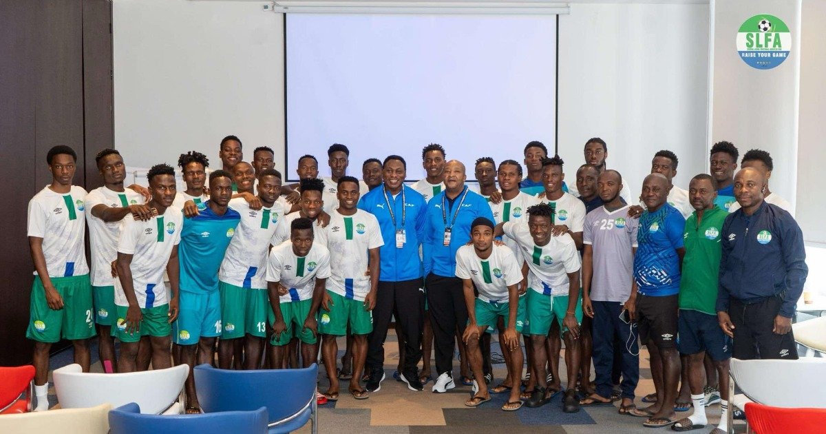 CAF Hosts Life Skills Lectures for Sierra Leone and Egypt U20 teams