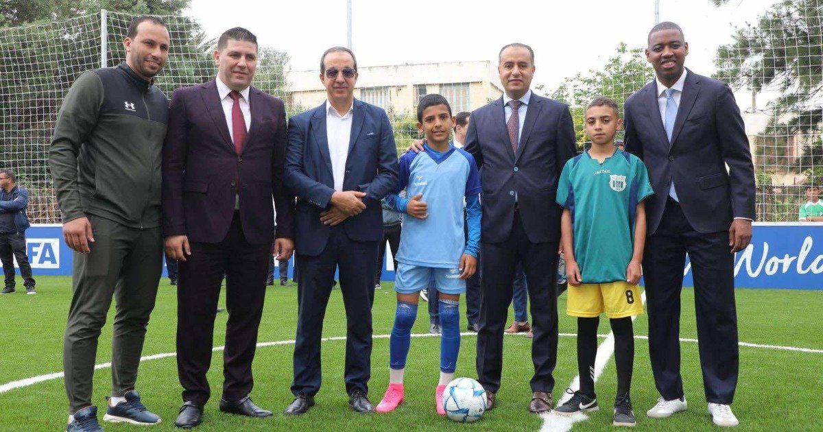 The inaugural FIFA Mini Pitch in Africa has been launched in Algeria