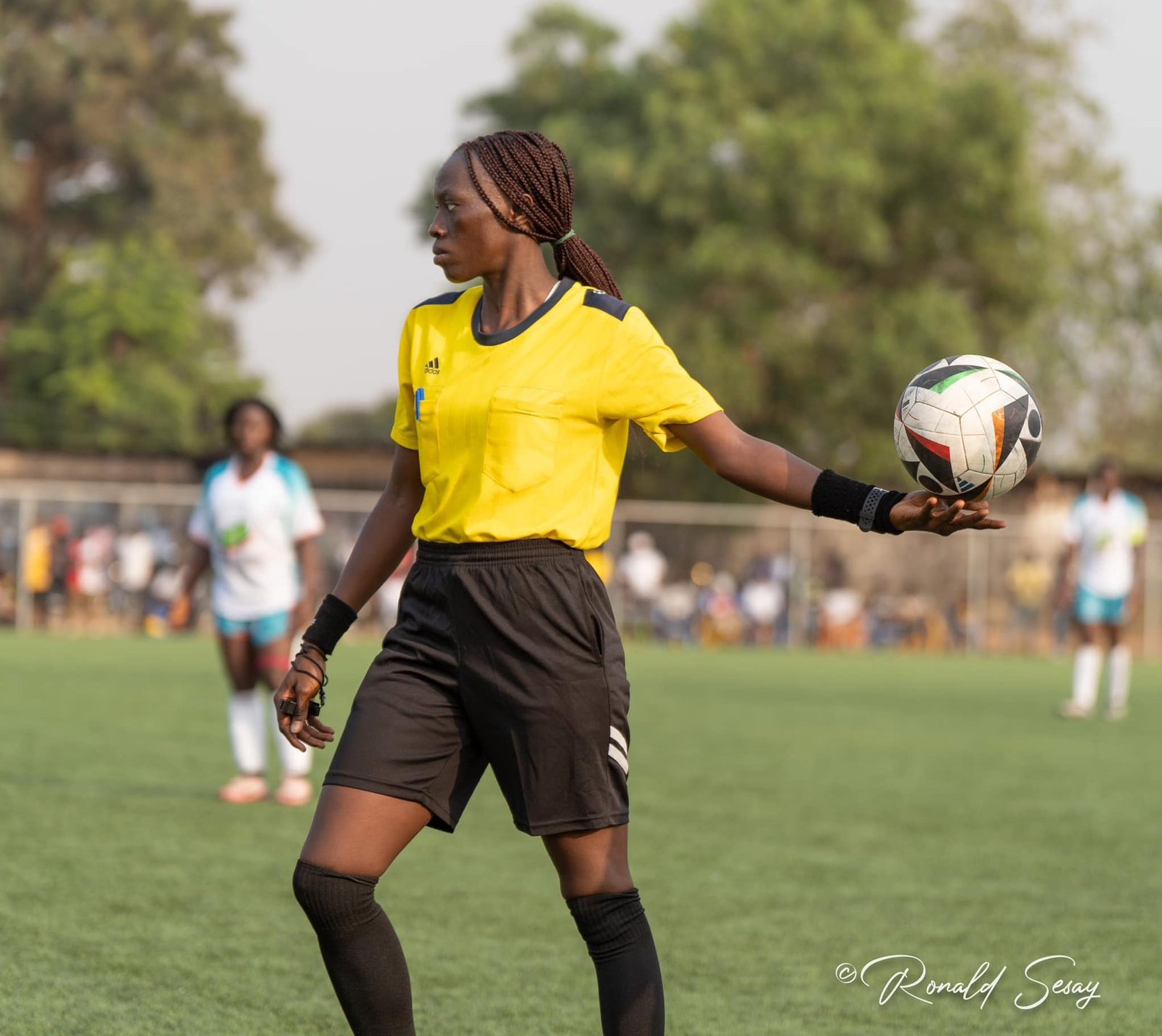 CAF recognised one of Sierra Leone's finest female referees Aminata Fullah