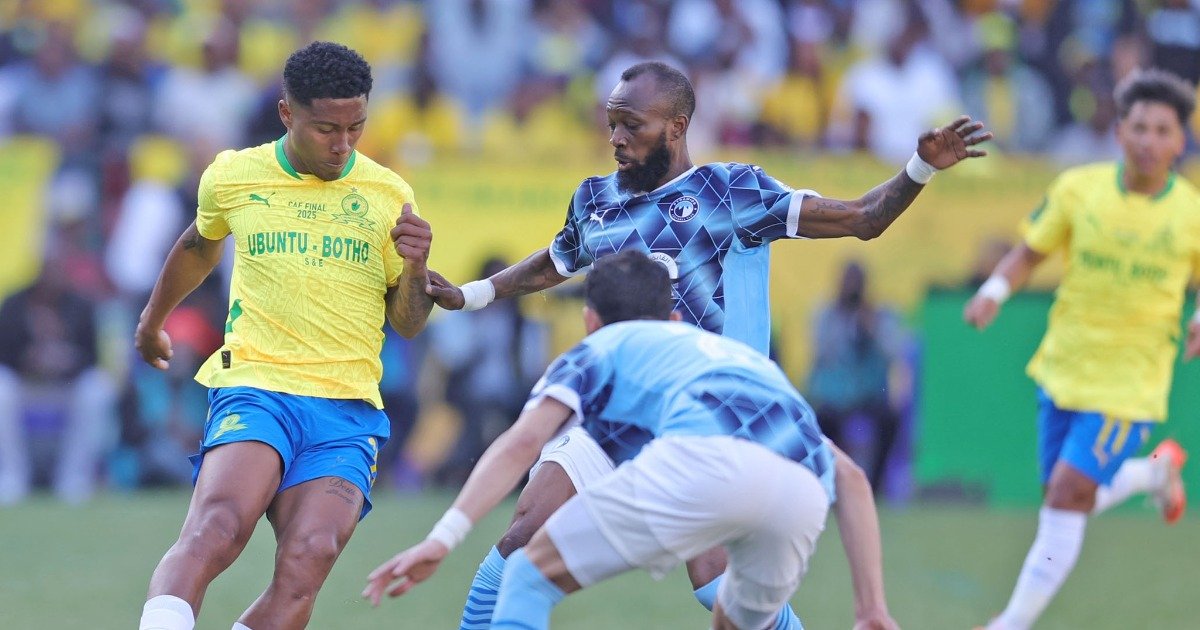 First leg CAF Champions League final draw between Mamelodi and Pyramids