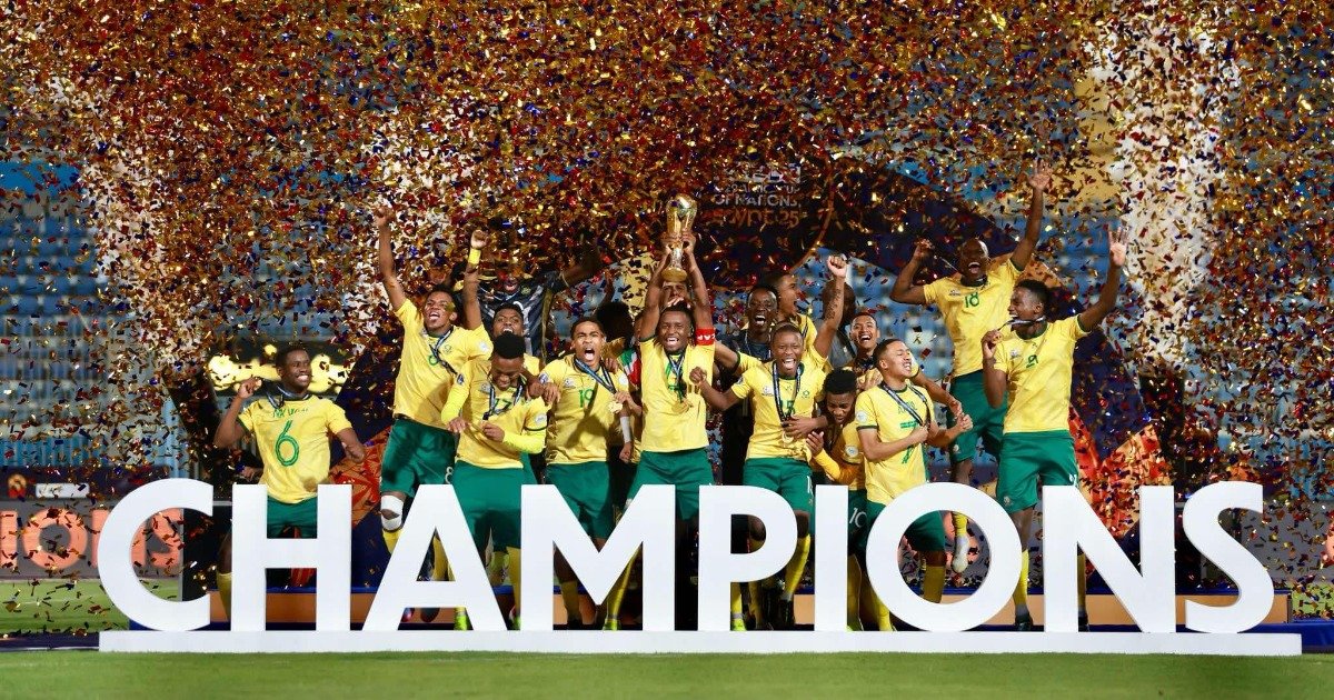 South Africa lift U-20 AFCON champions for the first time in their history