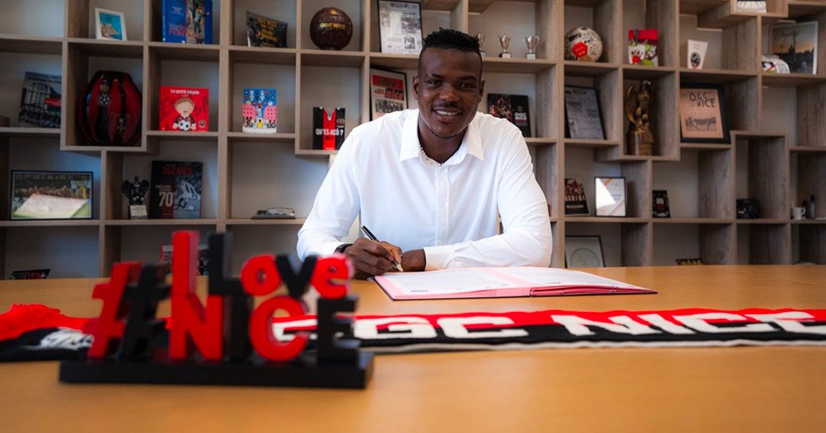 Juma Bah joins OGC Nice on loan after a six-month loan spell with RC Lens
