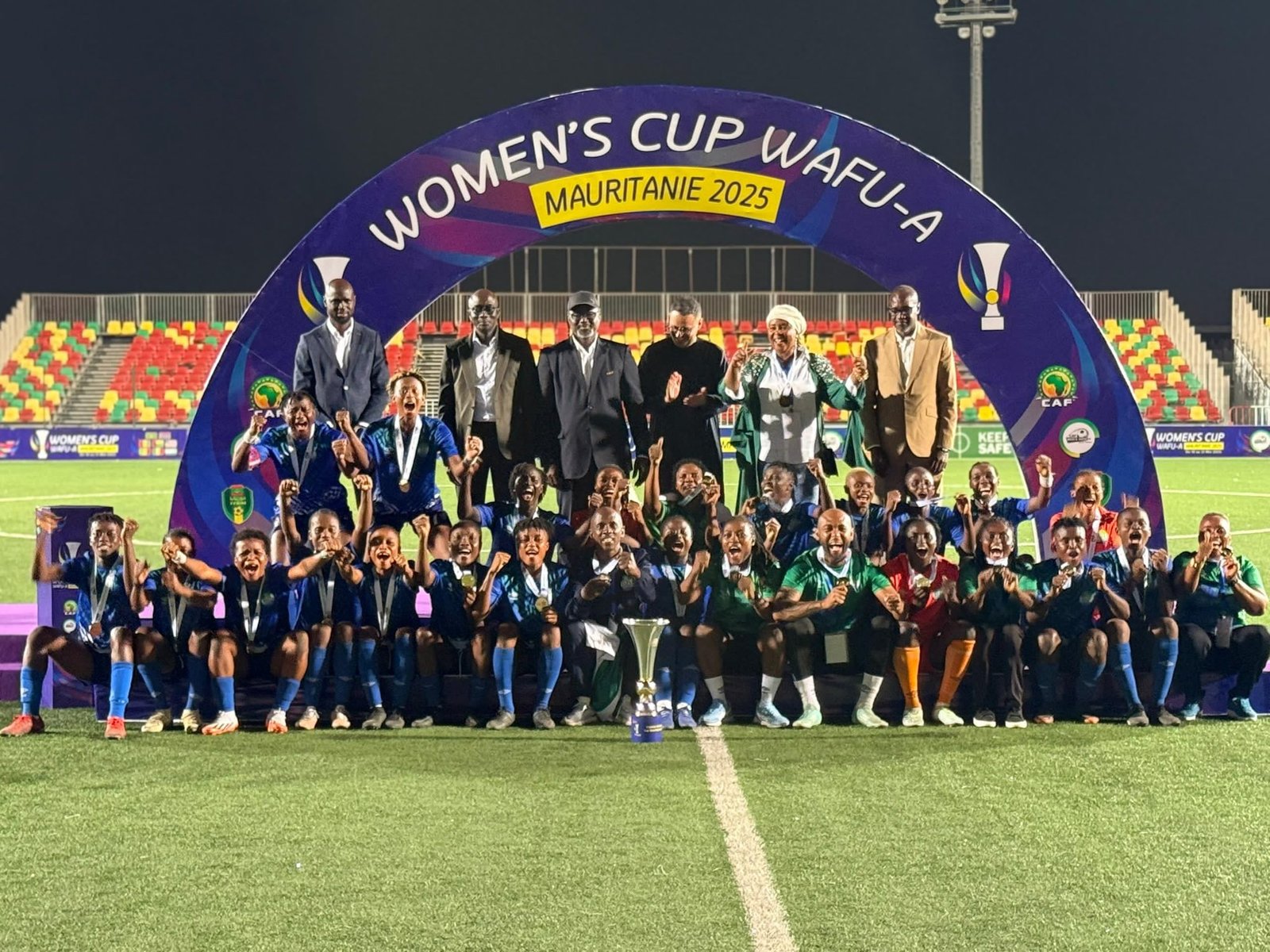 This monumental achievement is a triumph for every single team member and for all of Sierra Leone.