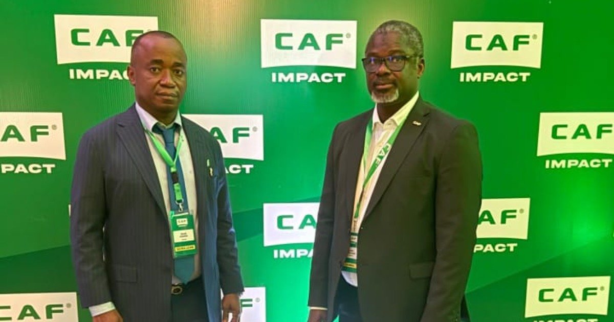 SLFA's president Babadi Kamara makes first CAF appearance
