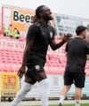 Attacker Idriss Kanu features in Barnet's first win of the season