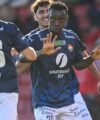 Alie Conteh opens his Strømsgodset account in draw against Bryne