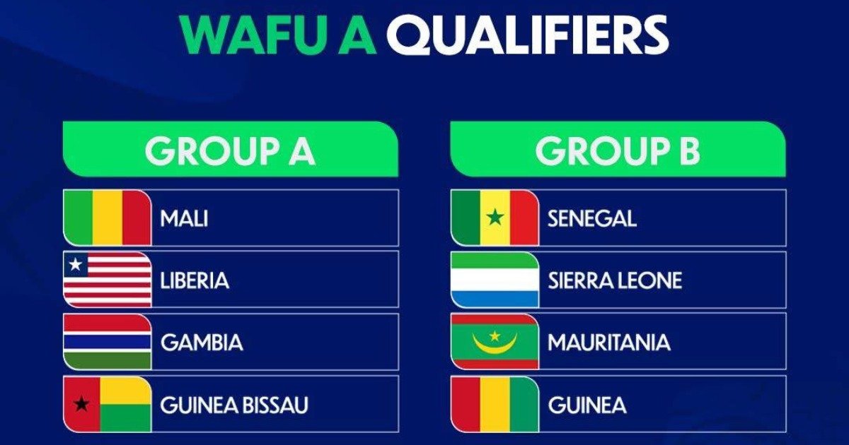 Sierra Leone U17 in Group B against Senegal, Mauritania and Guinea