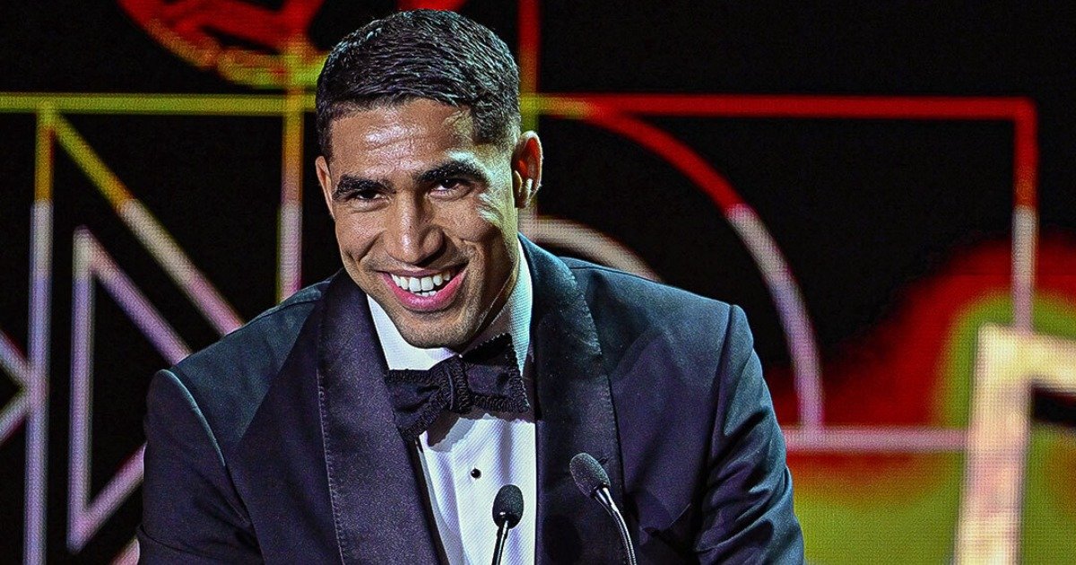 Morocco's Achraf Hakimi wins CAF Men's Player of the Year Award