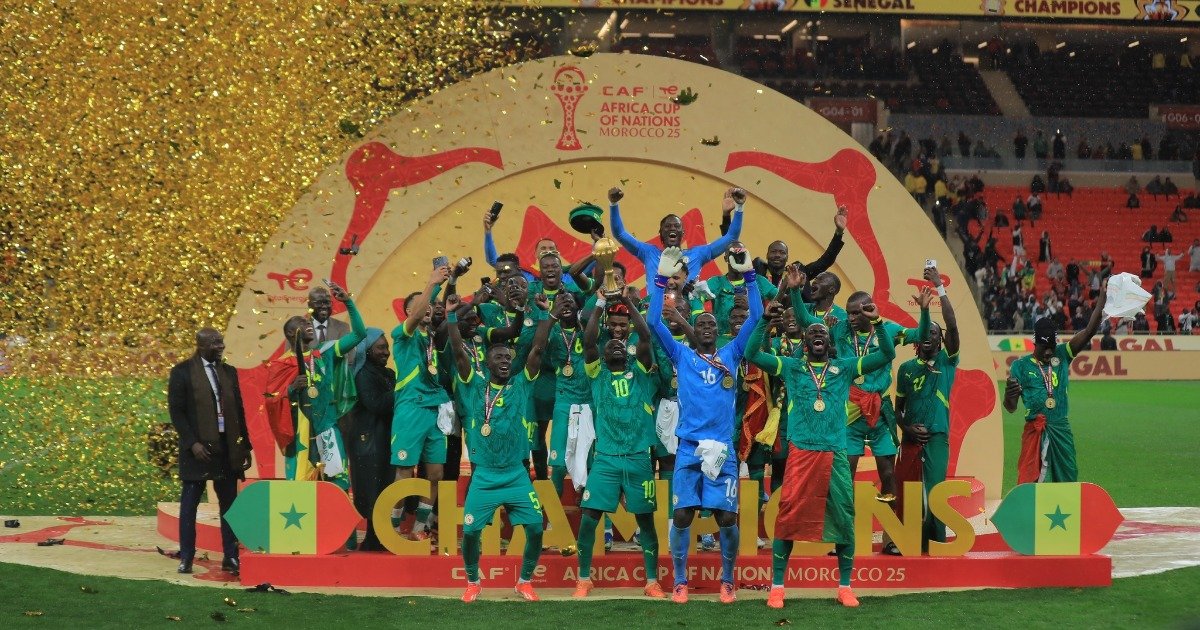 Pape Gueye nets an extra time stunner as Senegal win AFCON title